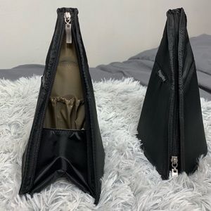 2 Baggallni Zip-Up Cosmetic/Case Bags